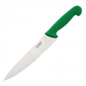 Faca de Cozinha Verde Lâmina 21,5 cm - Hygiplas - Fourniresto