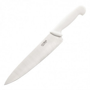Faca de Cozinha Branca Lâmina 25,5 cm - Hygiplas - Fourniresto
