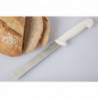 Faca de pão branca lâmina 20,5 cm - Hygiplas - Fourniresto
