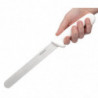 Faca de pão branca lâmina 20,5 cm - Hygiplas - Fourniresto