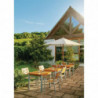 Guarda-sol Creme Redondo Ø 2,5 M - Bolero - Fourniresto