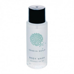 Gel de banho Geneva Guild 30 ml - Lote de 300 - FourniResto - Fourniresto