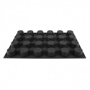 Forma de silicone antiaderente para 24 muffins Ø 75 mm - FourniResto - Fourniresto