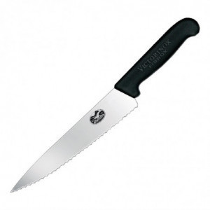 Faca de corte com lâmina serrilhada de 22 cm - Victorinox - Fourniresto