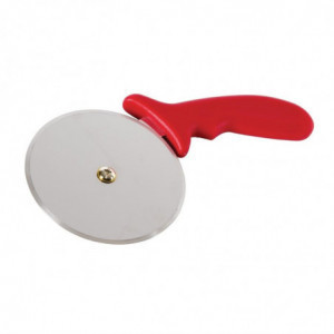 Roda de Pizza Vermelha 102 mm - Vogue - Fourniresto