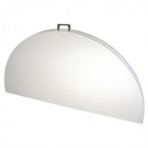 Mesa Redonda Dobrável Branca no Centro Ø 1530 mm - Bolero - Fourniresto