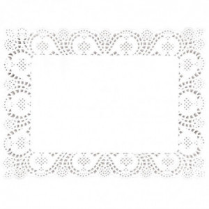 Toalha de Mesa Retangular em Papel 300 x 400 mm - Pacote com 250 - Festa - Fourniresto