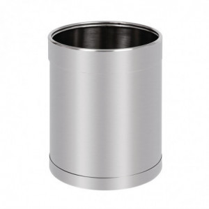 Cesto de Papel em Inox - 10.2 L - Bolero - Fourniresto