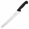 Faca de pastelaria preta 25 cm - Hygiplas - Fourniresto