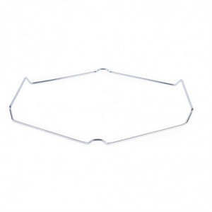 Pedra de Pizza Retangular com Suporte 380 x 305 mm - FourniResto - Fourniresto