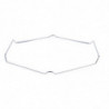 Pedra de Pizza Retangular com Suporte 380 x 305 mm - FourniResto - Fourniresto