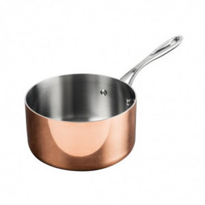 Caçarola de Cobre 3 Camadas Indução Ø 180 mm - Vogue - Fourniresto