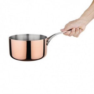 Caçarola de Cobre 3 Camadas Indução Ø 180 mm - Vogue - Fourniresto