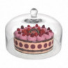 Prato de bolo de vidro Ø 285 mm - Olympia - Fourniresto