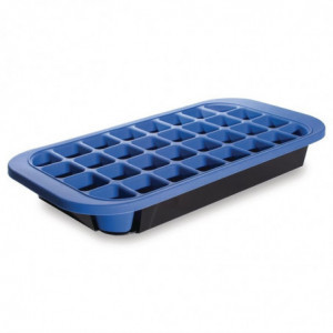 Bandeja de Gelo de Silicone com 32 Cubos - FourniResto - Fourniresto