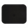 Tabuleiro retangular antiderrapante em fibra de vidro Camtread preto 45,7 cm - Cambro - Fourniresto