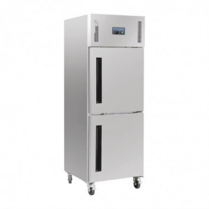 Armário refrigerado positivo com 2 portas GN 2/1 Série G 600 L - Polar - Fourniresto