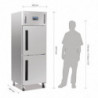 Armário refrigerado positivo com 2 portas GN 2/1 Série G 600 L - Polar - Fourniresto