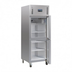 Armário refrigerado positivo com 2 portas GN 2/1 Série G 600 L - Polar - Fourniresto