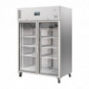 Vitrina Refrigerada Positiva GN 2/1 Simple 600 L - Polar - Fourniresto