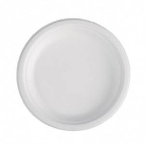 Pratos de Bagasse Compostáveis ​​17,9cm - Pacote com 50 - Fiesta Green - Fourniresto