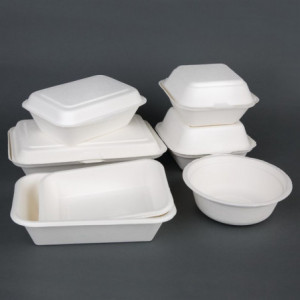 Tigelas de Bagasse Compostáveis ​​151mm - Pacote com 50 - Fiesta Green - Fourniresto