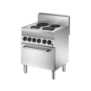 Forno 4 Placas com Forno Elétrico GN1/1 Série 650