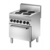 Forno 4 Placas com Forno Elétrico GN1/1 Série 650