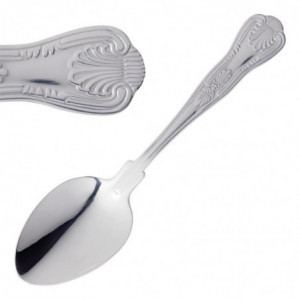 Colher de sobremesa Kings em inox - Conjunto de 12 - Olympia - Fourniresto