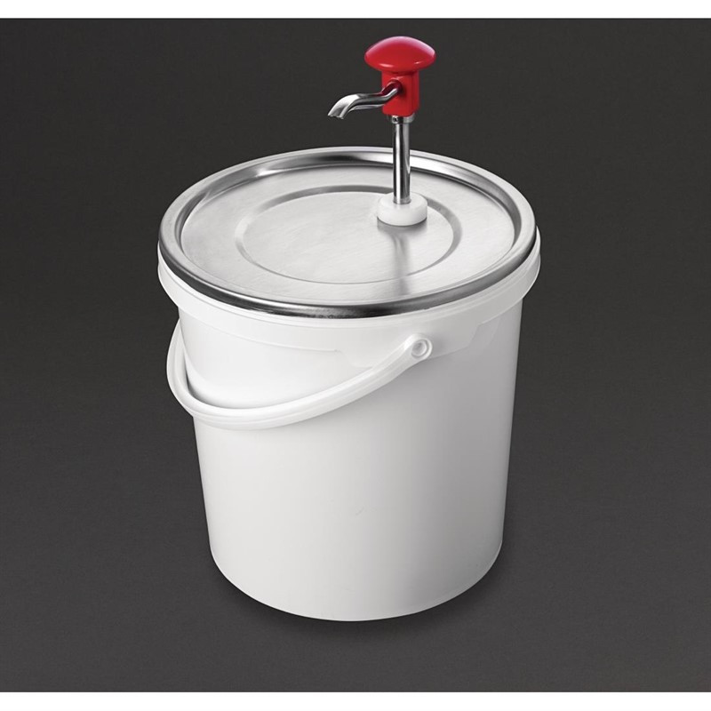 Distribuidor de Molho com Bomba 10L - Schneider - Fourniresto Distribuidor de Molho com Bomba 10L - Schneider - Fourniresto