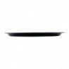 Tabuleiro Antiderrapante Preto Blackline Redondo Ø 310mm - Roltex - Fourniresto