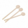 Agitadores de Coquetel Biodegradáveis de Madeira 150mm - Pacote com 100 - Fiesta Green - Fourniresto