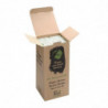 Palhinhas de Papel Compostáveis Listradas Verde e Branco 210mm - Pacote de 250 - Fiesta Green - Fourniresto