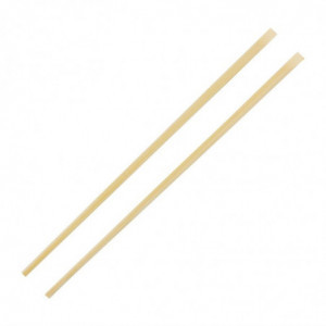 Baguetes de Bambu 210mm - Pacote com 100 - Fiesta Green - Fourniresto