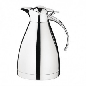 Jarra Térmica em Aço Inoxidável com Tampa Articulada - 2L - Olympia