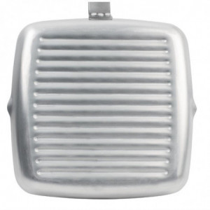 Frigideira Antiaderente Quadrada com Fundo Grelhado - L 240mm - Vogue