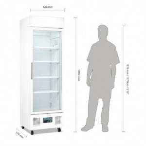 Vitrina Refrigerada Positiva Branca Série G - 336 L - Polar - Fourniresto