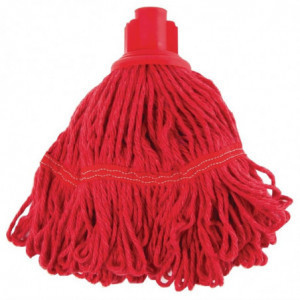 Cabeça de esfregão de vassoura Bio Fresh Vermelho - Jantex - Fourniresto