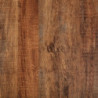 Tampo de mesa redondo com efeito de madeira envelhecida - 600mm - Bolero