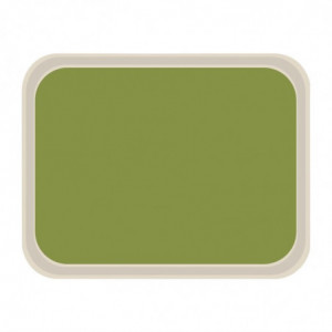 Tabuleiro de Serviço em Poliéster Padrão 470x360mm Verde - Roltex - Fourniresto