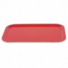 Tabuleiro de Serviço em Poliéster Trapézio GN 500x325mm Vermelho - Roltex - Fourniresto