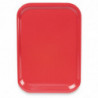 Tabuleiro de Serviço em Poliéster Trapézio GN 500x325mm Vermelho - Roltex - Fourniresto