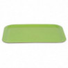 Tabuleiro de Serviço em Poliéster Trapezoidal GN 500x325mm Verde - Roltex - Fourniresto