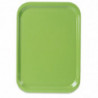Tabuleiro de Serviço em Poliéster Trapezoidal GN 500x325mm Verde - Roltex - Fourniresto