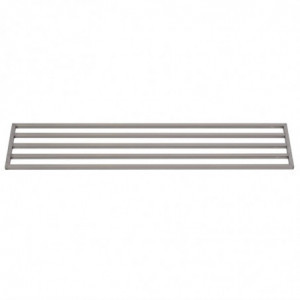 Prateleira de parede vazada em inox - L 1000 x P 400 mm - Gastro M - Fourniresto