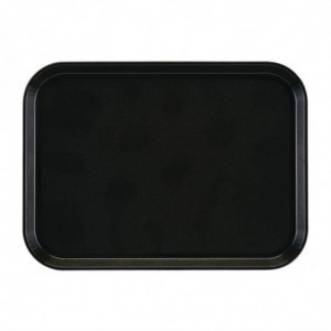 Tabuleiro Retangular Antiderrapante em Fibra de Vidro EpicTread Preto 350mm - Cambro - Fourniresto
