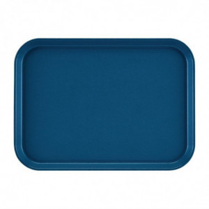 Tabuleiro Retangular Antiderrapante em Fibra de Vidro EpicTread Azul 350mm - Cambro - Fourniresto
