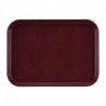 Tabuleiro Retangular Antiderrapante em Fibra de Vidro EpicTread Bordeaux 350mm - Cambro - Fourniresto