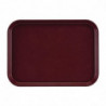 Tabuleiro Retangular Antiderrapante em Fibra de Vidro EpicTread Bordeaux 350mm - Cambro - Fourniresto