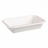 Barquetes de Bagasse Compostáveis - L 215 mm - Pacote de 50 - Fiesta Green